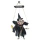 thumbnail image 5 of Fantasma Colgante de Decoracion Halloween Terror Eléctrico Colgante Disfraces de Cosplay de para de Cumpleaños Negro Macarena Juguetes de bruja de escoba de miedo, 5 of 7