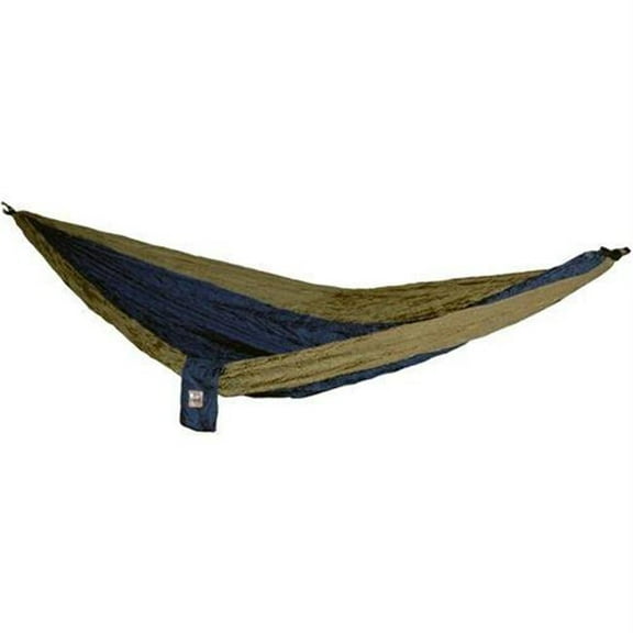 Parachute Silk Hammock Blue-Brown
