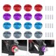 thumbnail image 3 of Rueda Hexagonal Vogacara RCGOFOLLOW Aleación de Aluminio Rojo 1/14 Adaptador MJX 14210 14209, 3 of 6