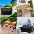 thumbnail image 6 of Outdoor Patio Garden Bench Cover - 2/3/4 Seat Outside Park Loveseat, Sofa, Glider, Furniture Cover Patio Bench Cover, 6 of 7
