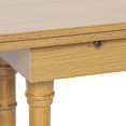 thumbnail image 6 of SEI Furniture Edenderry Traditional Wood Dining Table in Natural Finish, 6 of 8