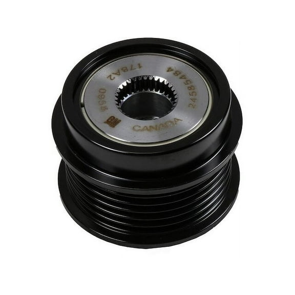 Alternator Pulley - Compatible with 2016 - 2022 Chevy Colorado 2.8L 4-Cylinder LWN VIN 1 2017 2018 2019 2020 2021