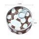 thumbnail image 5 of Xiao Hua 1 vela de aromaterapia de hierro, estilo retro azul, para aromaterapia, regalo creativo para el hogar, vela aromática, adorno decorativo., 5 of 5