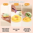 thumbnail image 3 of Pet Lick Mat Slow Feeder Yogurt Licking Plate for Dogs and Cats Lick Toys Interactive Snack Bowl Promotes Dental Health Pet, 3 of 8