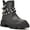 Black Leather, variant on Nine West Womens Cearlz 3 Embellished Lugged Sole Ankle Boots