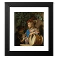 thumbnail image 2 of Frans van Mieris the Elder 15x17 Black Modern Framed Museum Art Print Titled - The Drummer Boy (1670), 2 of 5