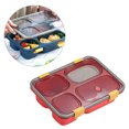 thumbnail image 4 of Fiambreras Utensilios de cocina reutilizables Microondas / Congelador / Lavaplatos Recipiente para comidas rojo Soledad Contenedor de almuerzo, 4 of 6