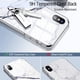 thumbnail image 3 of Funda ESR Mimic para iPhone Xs MAX Cristal Marmol Blanco, 3 of 9