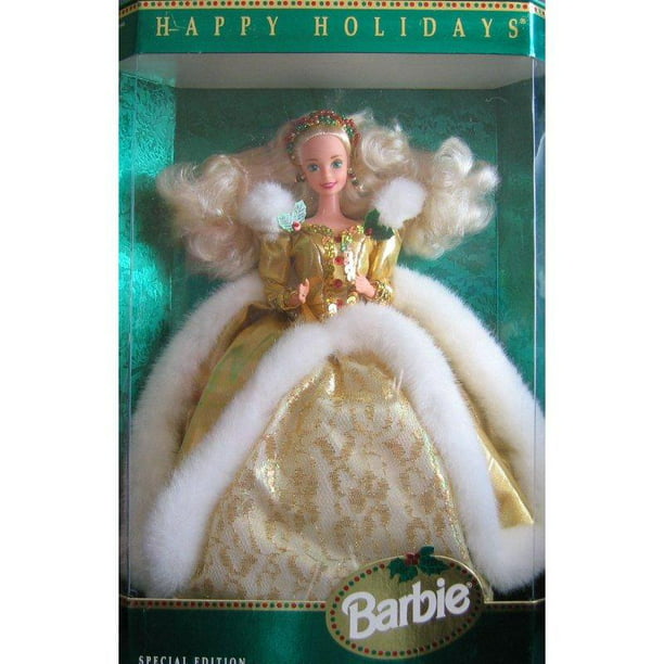 buitenspiegel Verbinding Schepsel 1994 Happy Holiday Special Edition Barbie Doll - Walmart.com