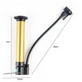 thumbnail image 2 of ELAYARD Golden Bike Pump High Pressure Inflation Handheld Air Supply with Lever for Bikes, 2 of 8