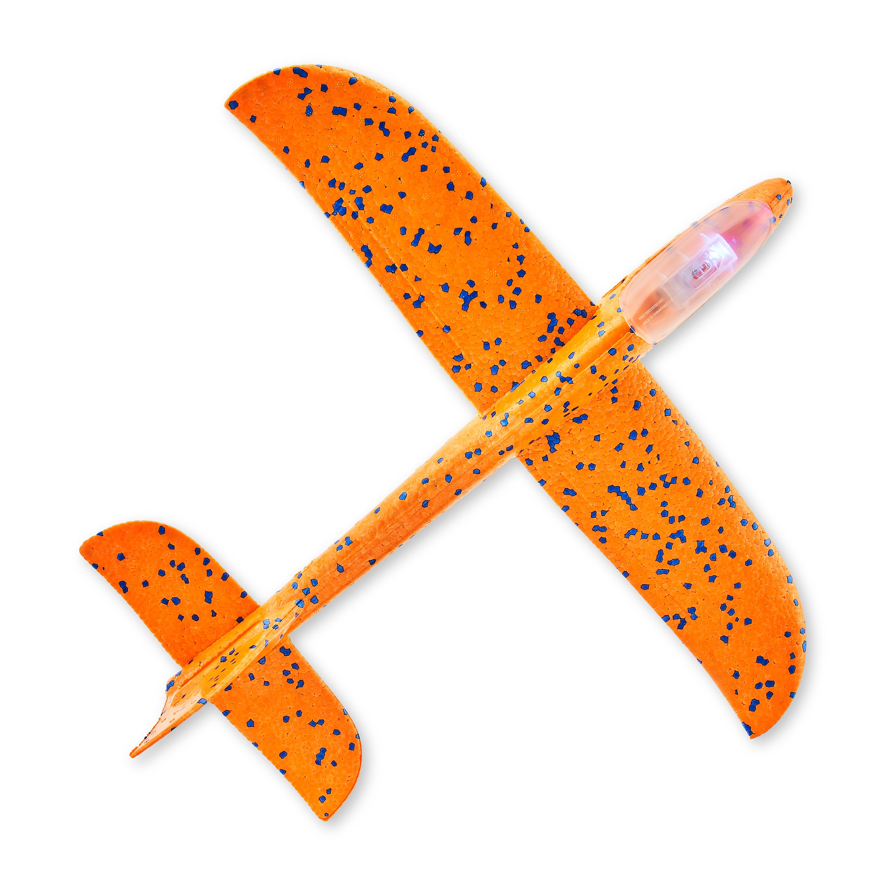 WayToCelebrate Easter Orange Light Up Glider Plane
