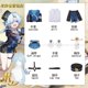 thumbnail image 1 of Juego Honkai: disfraz de Cosplay de Star Rail Misha, peluca Misha, zapatos, uniformes, conjunto completo, traje de juego de rol para fiesta de Halloween para hombres y mujeres, 1 of 4