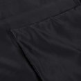 thumbnail image 5 of 3 Pieces Silky Satin Queen Duvet Cover Set, Ultra Luxury and Soft Solid Color with Hidden Zipper Design Comforter Cover, Black, 5 of 6