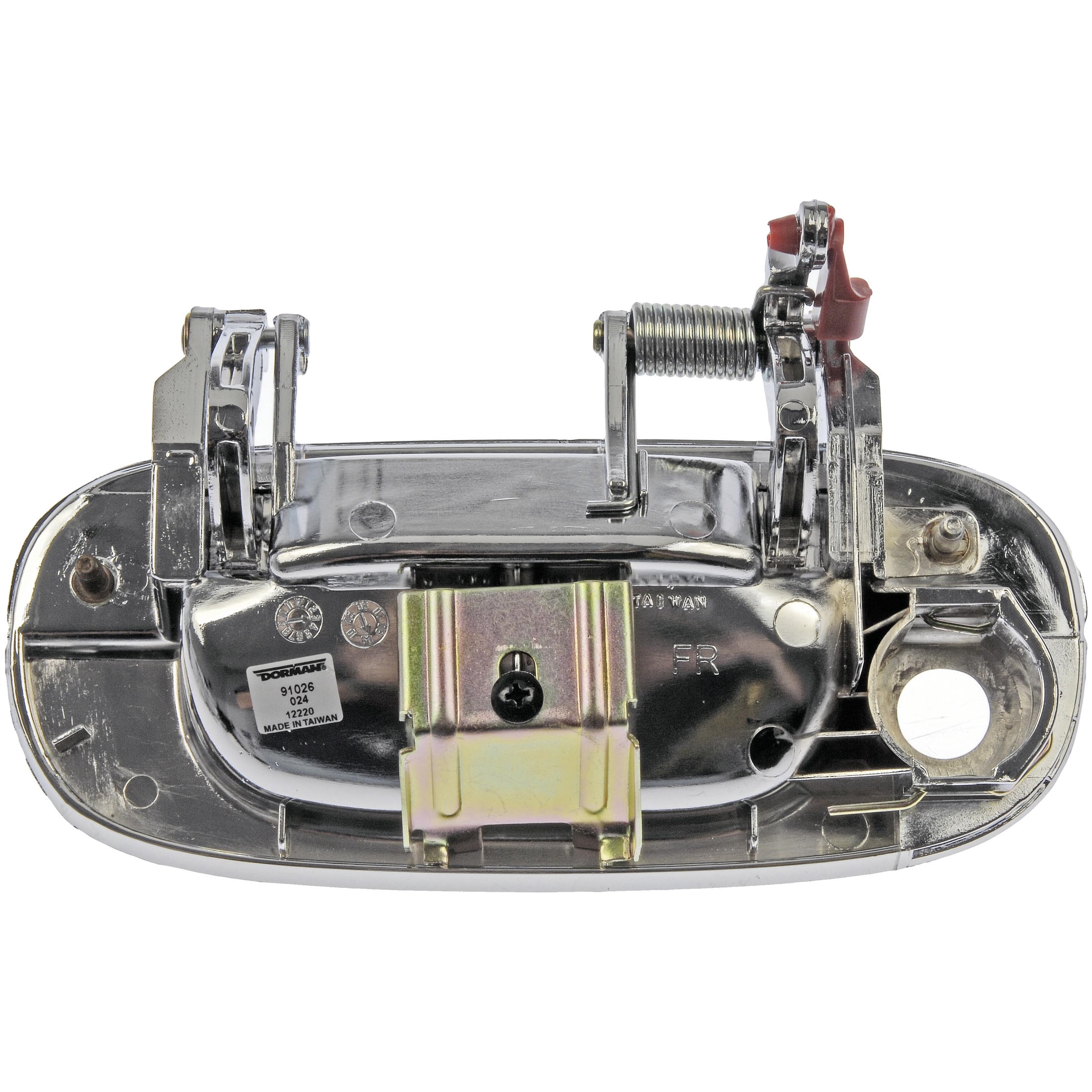 Dorman 91026 Front Passenger Side Exterior Door Handle for Specific Dodge Models, Chrome