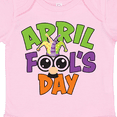 thumbnail image 4 of Inktastic April Fools Day with Funny Face Replacing O Boys or Girls Baby Bodysuit, 4 of 5