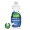 Natural Dishwashing Liquid, Free And Clear, 25 Oz Bottle, 12/carton