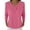 Hot Pink, variant on Women's Fashion V-Neck Pullover Sweater, Slim Fit Knit Top with Lapel Collar, Soft Casual Blouse, Elegant Loose Fit Tunic, Versatile Everyday Wear, Comfortable Lounge Sweater Green L