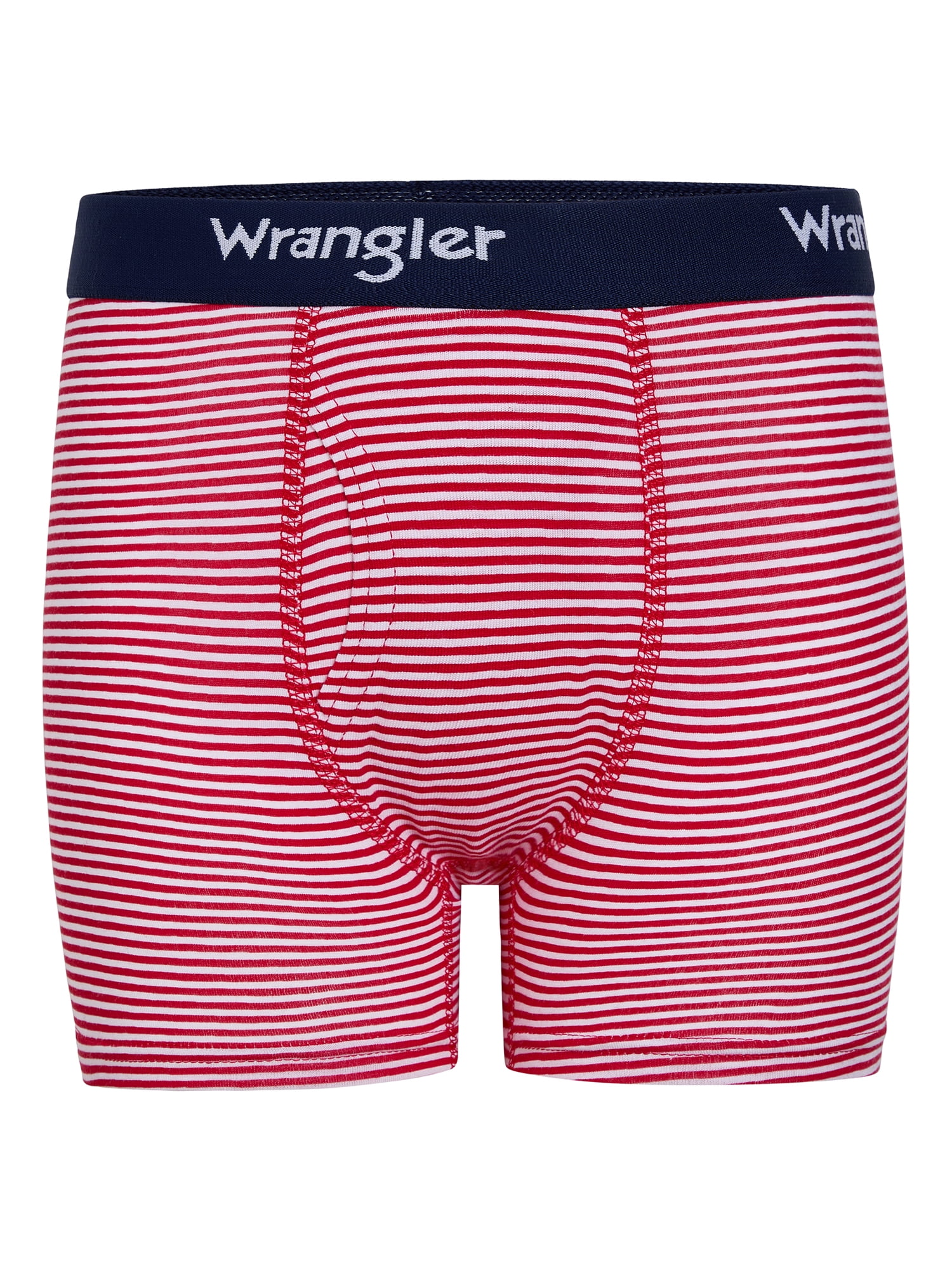 Wrangler Boys' Cotton Boxer Briefs, Soft Boys Underwear w/ 4-Way Stretch, Medium, 5-Pack