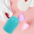 thumbnail image 6 of 2 Pcs Menstrual Cups Menstrual Cup Sterilizer Menstration Cups Sterilizer Menstruation Period Cups Period Cup Holder Sterilizing Tool Menstrual Cup Storage Box Menstrual Cup Micro-wave Oven Pp, 6 of 6