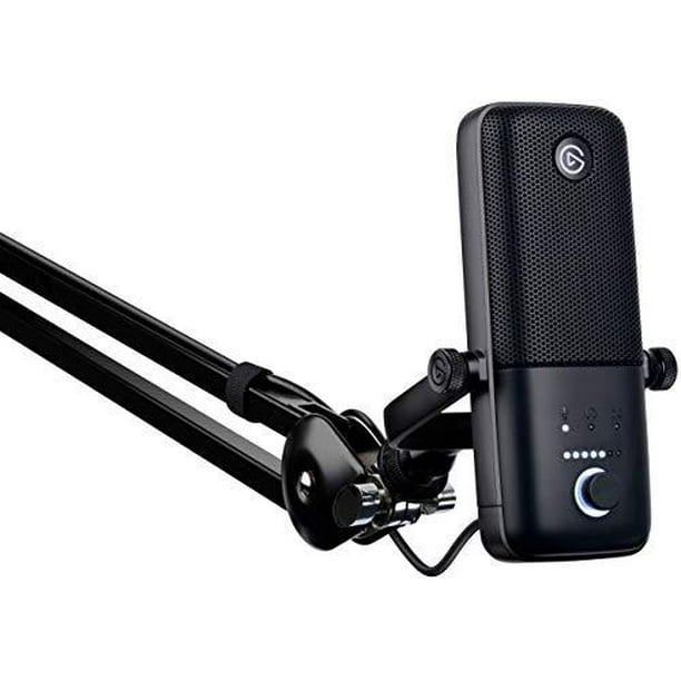 Elgato Wave:3 - Microphone à condensateur USB et table de mixage numérique  pour le streaming, l'enregistrement, le podcasting - Clipguard, Capacitive  Mute, Plug & Play pour PC / Mac 