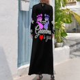 thumbnail image 3 of La abuela rosa o azul te ama: camiseta de revelación de género para baby shower, vestido largo, vestidos de falda de verano para mujer, verano mujer 2024, 3 of 5