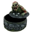 thumbnail image 5 of Atlantic Collectibles Zombie Walking Dead Crawling Out Of The Grave Decorative Jewelry Box Figurine 4.5" Tall, 5 of 6