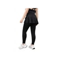 thumbnail image 5 of High Waist Womens Skirted Leggings Solid Color Lightweight and Breathable Yoga Legging with Skirt, 5 of 5