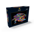 thumbnail image 2 of MyPuzzle - Pop Colors Alligator - Premium 1000 Piece Jigsaw Puzzle for Adults, 2 of 6