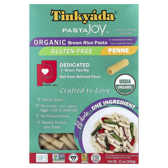 Tinkyada Organic Brown Rice Penne Pasta, 12 OZ