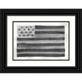 thumbnail image 1 of Shamp, Cindy 24x18 Black Ornate Wood Framed with Double Matting Museum Art Print Titled - Big Flag II, 1 of 4