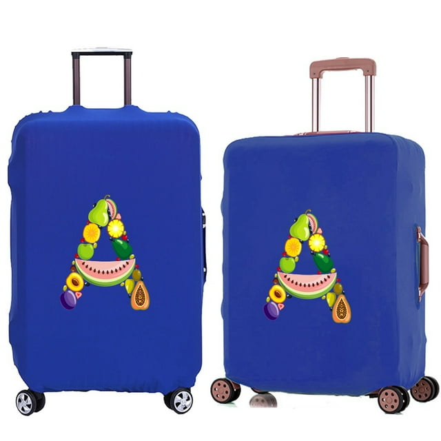 Suitcase Protective Cover Trolley Travel Suitcase Elastic Dustroof Cover Apply To 18-28 Inch Luggage Fruit Series Pattern 8fruit A M