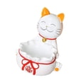 thumbnail image 2 of Estatuilla de Resina, Estatua de Gato de La , Regalo, Contenedor de Artículos Diversos, Escultura de Gato de , Bandeja de Almacenamien, 2 of 8