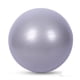 thumbnail image 1 of Balón de yoga de 75 cm con inflador para pilates y fitness, color plateado, 1 of 1