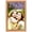 Mastic, variant on 27x36 Frame Executive Brown Round Mahogany Finish Solid Wood Picture Frame | 1.25 Inch Moulding