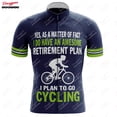 thumbnail image 3 of Plan de jubilación Maillot de ciclismo para hombre de manga corta reflectante MTB Maillot Downhill Pro Team Mountain Bicycle Ropa de verano, 3 of 5