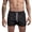 Black, variant on HEVIRGO Men Shorts Super Soft Wear Resistant Polyester Summer Beach Shorts Swim Trunks for Male,Black M