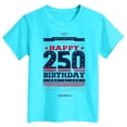 thumbnail image 5 of UngA 250th Anniversary Shirts Boys Girls American Flag Shirts 4th of July T-Shirt Toddler Kids Cotton Patriotic Tops Tee Independence Clothes (5-6 Years,Sky Blue), 5 of 5