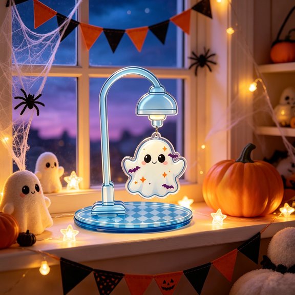 Fall Thanksgiving Halloween Decoration for Home Indoor Outdoor Clearance Under $15.00! Creatives Halloween Ornaments Pumpkin Ghost And Desktop Decorations