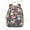 French Bulldog Dog-1, variant on German Shepherd and Flowers Backpack for School,Cute School Bag,Schoolbag with Adjustable Shoulder Straps & Padded Back,15"x11.42"x5.5"