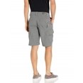 thumbnail image 2 of Fox Shorts Cargo en Coton Coupe Classique Slambozo pour Hommes 22 Pouces, Gun Metal, 44W, 2 of 4