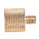 thumbnail image 2 of Mugast Tornillo Adaptador de, latón 3/8 '' Hembra a 1/4 '' Macho Trípode de cámara Tornillo Adaptador Ligero para trípode de cámara y Soporte Tornillo de Placa de Carga rápida Khall 2.21419E+12, 2 of 5