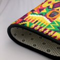thumbnail image 5 of DouZhe African Culture Element Kwanzaa Rugs Doormat, Non-Slip Machine Washable Carpets Floor Door Mat , 36" x 24", 5 of 7
