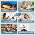 thumbnail image 5 of Yardvibe New Sleep Pillow Speaker, Bluetooth Pillow Speaker with White Noise Timer Wireless Sleep Aid with Stereo Bass Private Sleep Headphones for Adult Kids, 5 of 9