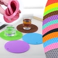 thumbnail image 2 of XKHBDL Silicone Trivet Mats - Heat Resistant Pot Holders, Multipurpose Non-Slip Hot Pads for Kitchen Potholders, Spoon Holder, Food Grade Silicone & BPA Free, 2 of 6