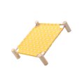 thumbnail image 1 of Cama desmontable y lavable para mascotas Greeniant S fondo amarillo rhom, 1 of 6