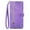 Purple, variant on SYITOOCK Phone Case for iPhone 14, Shockproof PU Leather Wallet Case with Card Slots Anti-Scratch Stand Magnetic Flip Zipper Pocket Cover for iPhone 14, Blue