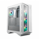 thumbnail image 1 of Gabinete Gamer MSI MPG GUNGNIR 110R BLANCO 4 FAN ARGB Controladora ATX Cristal Templado USB C, 1 of 5