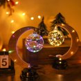 thumbnail image 2 of Baohd Wide Application Moon Shape LED Night Lamp For Decorative Lighting Beautiful Gifts Iron Lunar Lamp Night Light warm light 1Set, 2 of 6