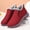 Red, variant on Snow Boots for Women Winter Warm Orthopedic Waterproof Plush Non Slip Ankle Sneakers with Arch Support Outdoor Thermal Soft Hiking Walking Booties Black 36(US-5.5)