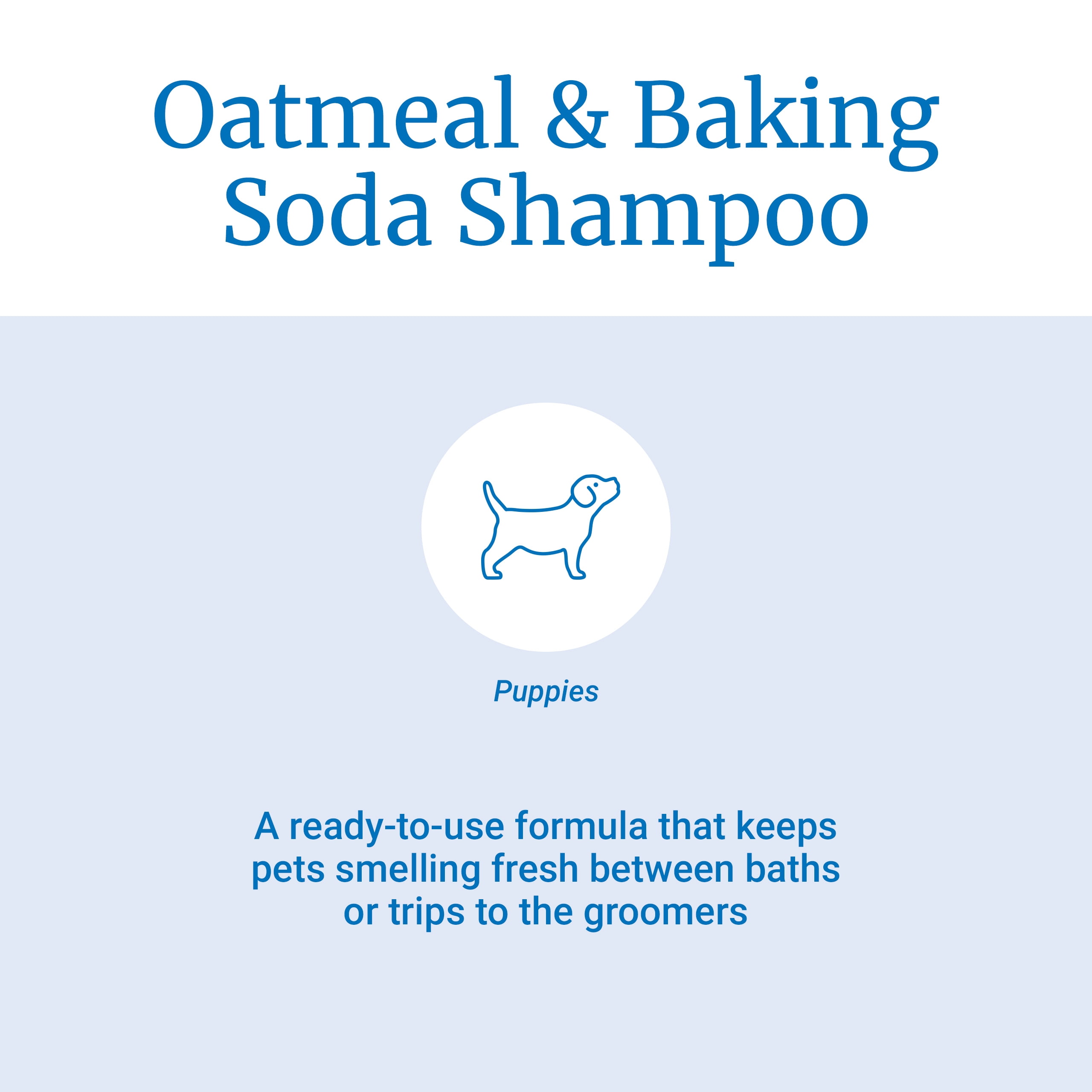 Oatmeal and baking soda dog cheap shampoo